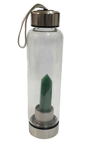 Aventurine Crystal Water Bottle